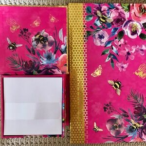 New‎ Queen Bee memo cube & A4 Notebook Set